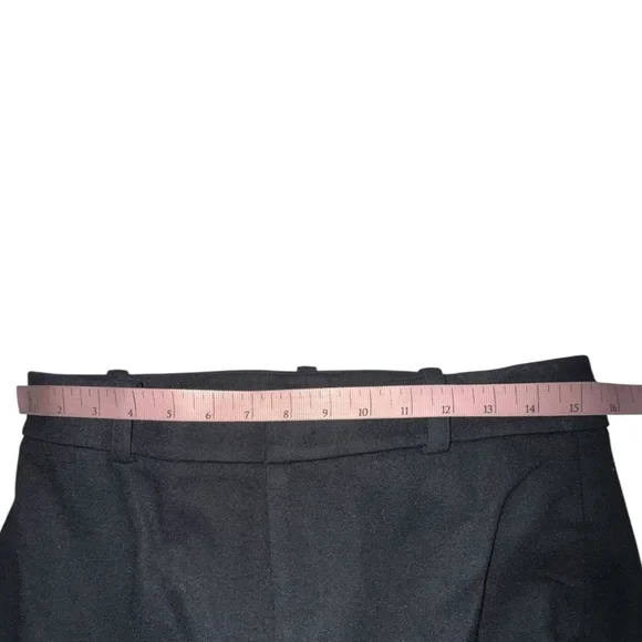 Vince Cozy Slim Black Dress Flare Leg Wool Pants Size 6 - Picture 4 of 8